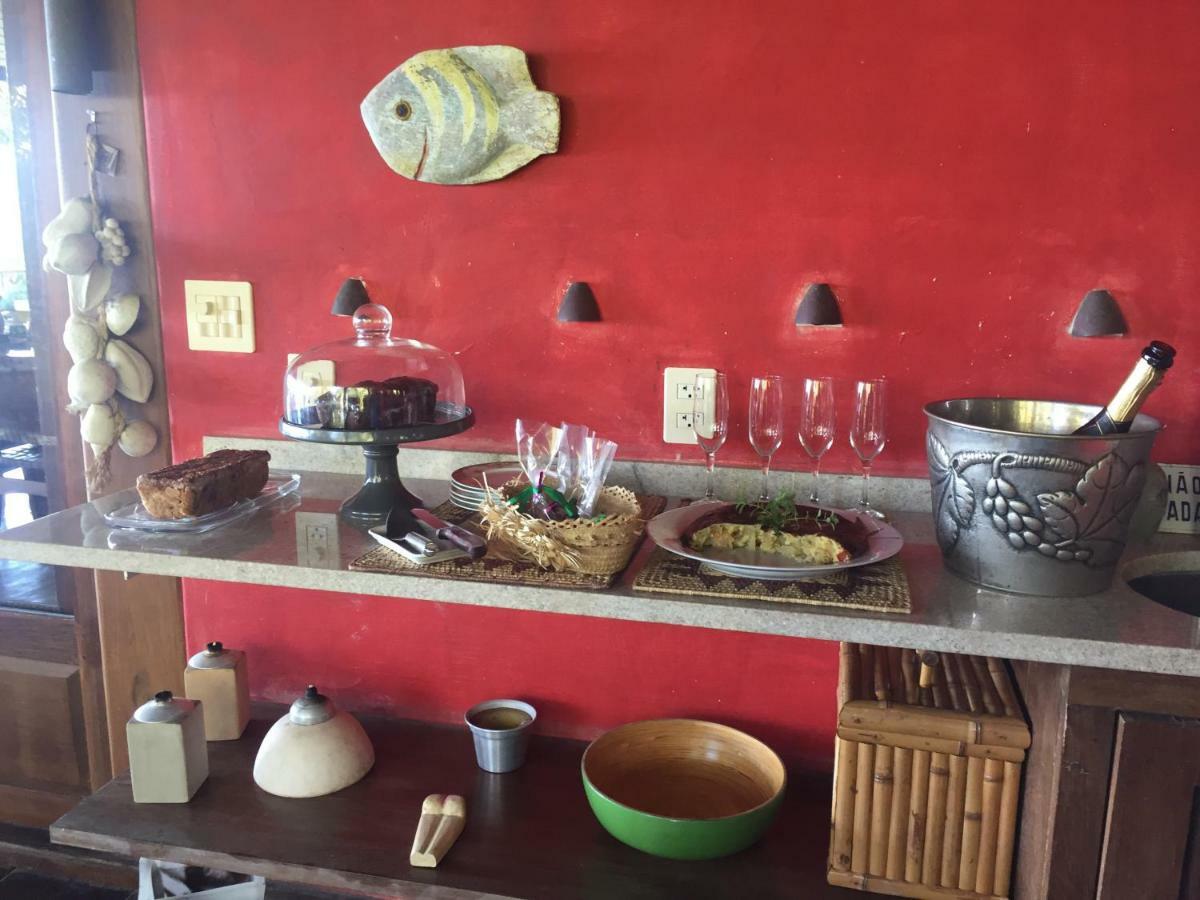 Casa Vermelha Guest House Ильябела Экстерьер фото
